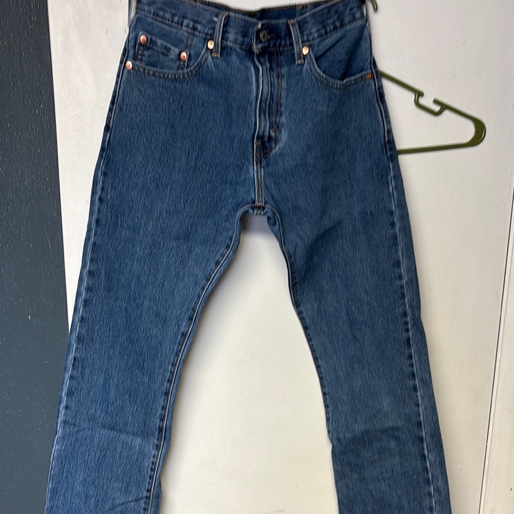 Levi's Blue Bootcut Jeans Sturdy Denim